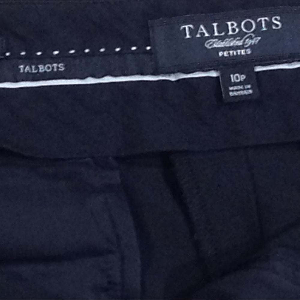 DONATED! 💕Talbots Classic Black Dress Pants - Picture 4 of 6